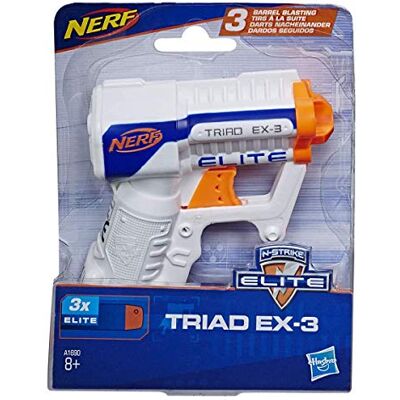 Nerf Hasbro A1690EUA N-Strike Elite Triad speelgoedblaster Nerf Hasbro A1690EUA N-Strike Elite Triad speelgoedblaster