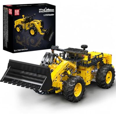 Mould King 17068 L2350 Kit de construction à chargement frontal pour véhicules de chantier, blocs de construction de collection pour adultes (1028 pièces) Mould King 17068 L2350 Kit de construction à chargement frontal pour véhicules de chantier, blocs de construction de collection pour adultes (1028 pièces)
