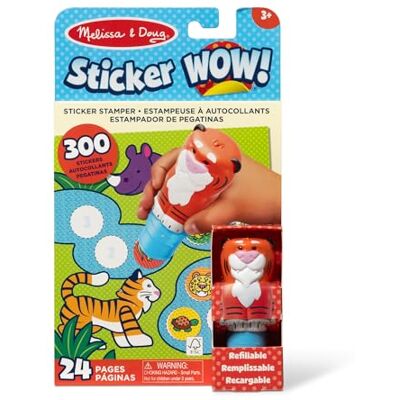 Melissa & Doug MAC Sticker Wow Tijger Sticker Stempelset Melissa & Doug MAC Sticker Wow Tijger Sticker Stempelset