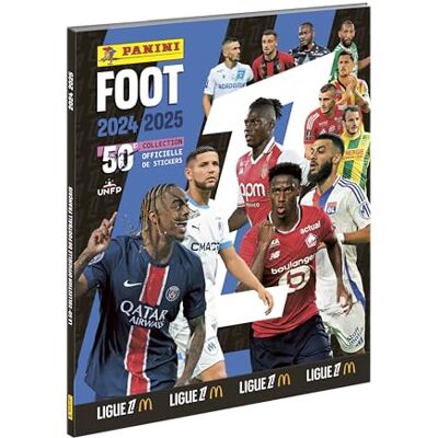 Panini Foot 2024-2025 Ligue 1 McDonald's album, harde hoes Panini Foot 2024-2025 Ligue 1 McDonald's album, harde hoes