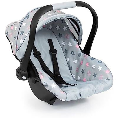 Bayer Design 67907AA autostoel voor poppen, poppenstoel, met dak, verstelbare handgreep, riem, voor poppen tot 46 cm, voor kinderen vanaf 3 jaar Bayer Design 67907AA autostoel voor poppen, poppenstoel, met dak, verstelbare handgreep, riem, voor poppen tot 46 cm, voor kinderen vanaf 3 jaar