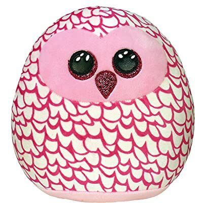 Ty – Squish a Boos – pluche kussen voor kinderen Pink de uil 40 cm – 39204 Ty – Squish a Boos – pluche kussen voor kinderen Pink de uil 40 cm – 39204