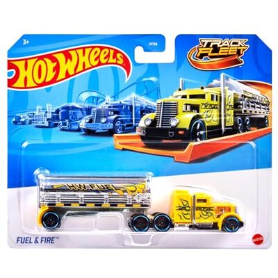 Hot Wheels Vrachtwagen geleverd met acrobatiek! Bijpassende modellen Hot Wheels Vrachtwagen geleverd met acrobatiek! Bijpassende modellen