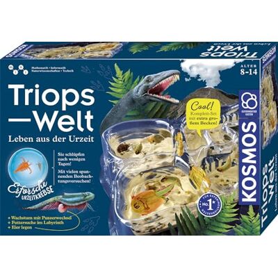 Kosmos Triops-Welt: Experimentierkasten Het leven van de oude, complete set met extra grote tank. Experimentbox vanaf 8 jaar Kosmos Triops-Welt: Experimentierkasten Het leven van de oude, complete set met extra grote tank. Experimentbox vanaf 8 jaar