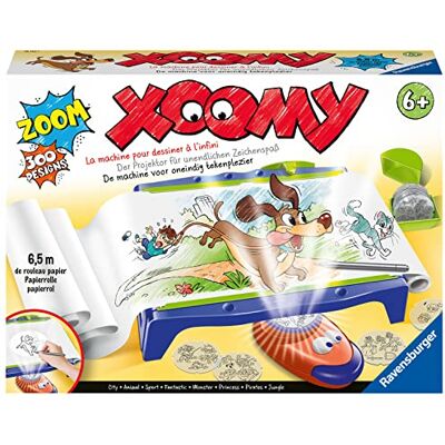 Ravensburger Xoomy® Maxi A4 18142 Leer tekenen en schilderen voor kinderen vanaf 6 jaar, meer dan 300 motieven en een rol papier van 6,5 m voor eindeloos tekenplezier Ravensburger Xoomy® Maxi A4 18142 Leer tekenen en schilderen voor kinderen vanaf 6 jaar, meer dan 300 motieven en een rol papier van 6,5 m voor eindeloos tekenplezier