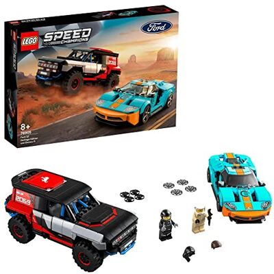 Lego Speed Champions Ford GT Heritage Edition en Bronco R (76905.) Lego Speed Champions Ford GT Heritage Edition en Bronco R (76905.)