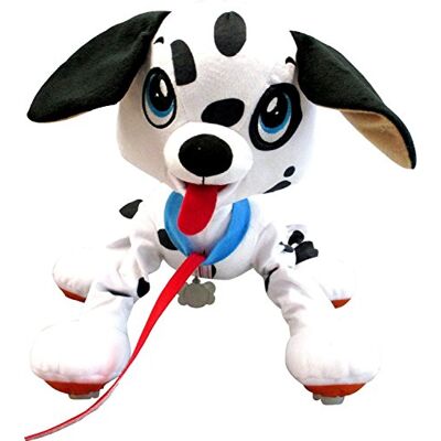 Giochi Preziosi Les Toufus, interactieve pluche hond, wandelen en kort, werkt zonder batterijen, inclusief riem, Dalmatiër, speelgoed voor kinderen vanaf 2 jaar, PEP002 Giochi Preziosi Les Toufus, interactieve pluche hond, wandelen en kort, werkt zonder batterijen, inclusief riem, Dalmatiër, speelgoed voor kinderen vanaf 2 jaar, PEP002