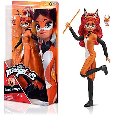 BANDAI Miraculous Ladybug, modepop, 26 cm Rena orange BANDAI Miraculous Ladybug, modepop, 26 cm Rena orange