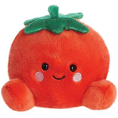Aurora 33792 Palm Pals Byod tomaat pluche, rood, 13 cm Aurora 33792 Palm Pals Byod tomaat pluche, rood, 13 cm