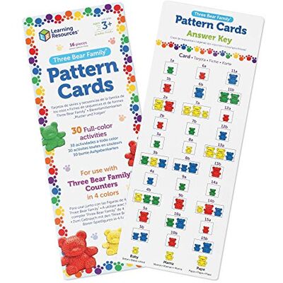 Learning Resources Originele Three Bear Family motiefkaarten Learning Resources Originele Three Bear Family motiefkaarten