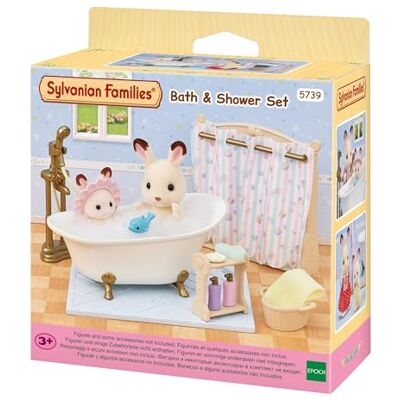 Sylvanian Families 5739 bad- en doucheset Sylvanian Families 5739 bad- en doucheset
