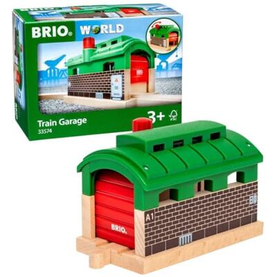 Brio World 33574 garagetunnel accessoires voor houten spoorbaan speelactie zonder batterij speelgoed voor jongens en meisjes vanaf 3 jaar Brio World 33574 garagetunnel accessoires voor houten spoorbaan speelactie zonder batterij speelgoed voor jongens en meisjes vanaf 3 jaar