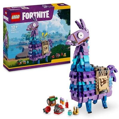 Lego Fortnite Lama om te bevoorraden, bouwspeelgoed, videospelfiguur en decoratie, accessoires waaronder Slap Juice, verzamelcadeau voor gamer, jongeren, jongens of meisjes vanaf 12 jaar, 77071 Lego Fortnite Lama om te bevoorraden, bouwspeelgoed, videospelfiguur en decoratie, accessoires waaronder Slap Juice, verzamelcadeau voor gamer, jongeren, jongens of meisjes vanaf 12 jaar, 77071