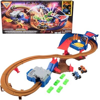 Monster Cable MNJ Supercharge Speedway Playset Monster Cable MNJ Supercharge Speedway Playset