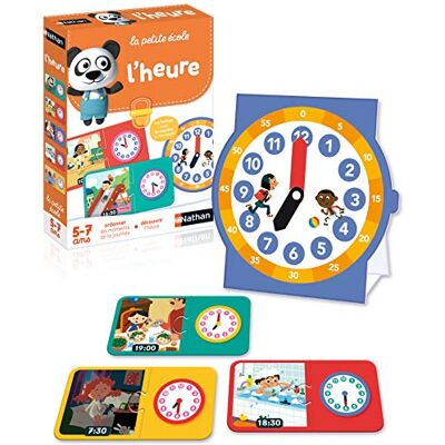Nathan Het uur – educatief spel om de begrippen van de tijd vanaf 5 jaar te ontdekken Nathan Het uur – educatief spel om de begrippen van de tijd vanaf 5 jaar te ontdekken