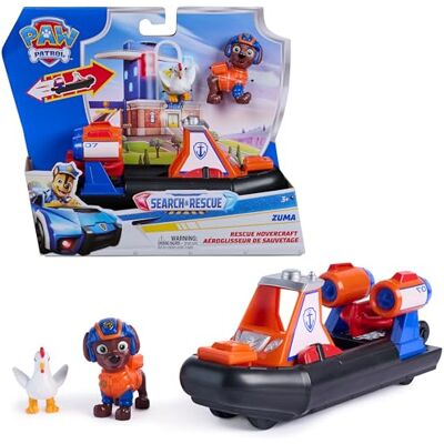 Paw Patrol Search & Rescue Zuma's hovercraft met 2 figuren & voortstuwingsfunctie Speelgoedvoertuigen Paw Patrol Search & Rescue Zuma's hovercraft met 2 figuren & voortstuwingsfunctie Speelgoedvoertuigen