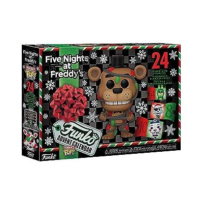 Funko Adventskalender Five Nights At Freddy's (FNAF) 2023 24 dagen verrassing, minifiguren van vinyl om te verzamelen, mysterieuze doos, cadeau-idee Funko Adventskalender Five Nights At Freddy's (FNAF) 2023 24 dagen verrassing, minifiguren van vinyl om te verzamelen, mysterieuze doos, cadeau-idee