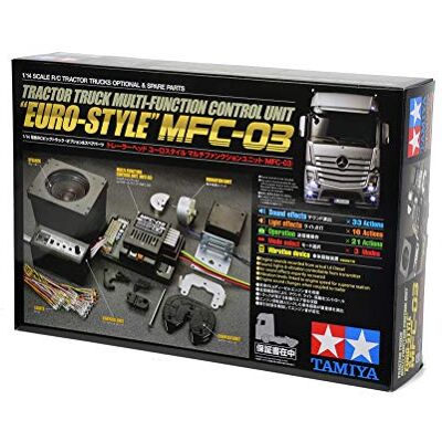 Tamiya 300056523 1:14 Mfc-03 Multifunctionele Truck-Eenheid, Zwart, 38.61 x 26.16 x 7.87 cm Tamiya 300056523 1:14 Mfc-03 Multifunctionele Truck-Eenheid, Zwart, 38.61 x 26.16 x 7.87 cm