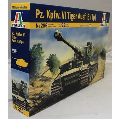 Italeri I286 Model Assault Tanks Tiger I Ausf E/H1 Schaal 1:35 Italeri I286 Model Assault Tanks Tiger I Ausf E/H1 Schaal 1:35