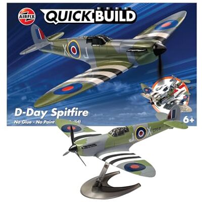 Airfix QUICKBUILD D-Day Spitfire modelbouwset Airfix QUICKBUILD D-Day Spitfire modelbouwset
