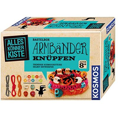 Kosmos Armbanden knopen, knutselboxen: trendy sieraden zelf ontwerpen Kosmos Armbanden knopen, knutselboxen: trendy sieraden zelf ontwerpen