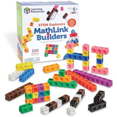 Learning Resources MathLink Building Cubes STEM Explorers Learning Resources MathLink Building Cubes STEM Explorers