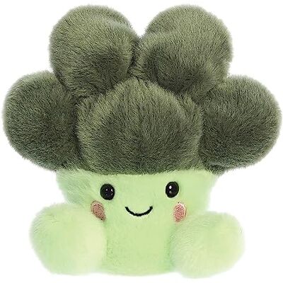Aurora , 33790 Palm Pals Luigi Broccoli pluche dier, groen, 13 cm Aurora , 33790 Palm Pals Luigi Broccoli pluche dier, groen, 13 cm