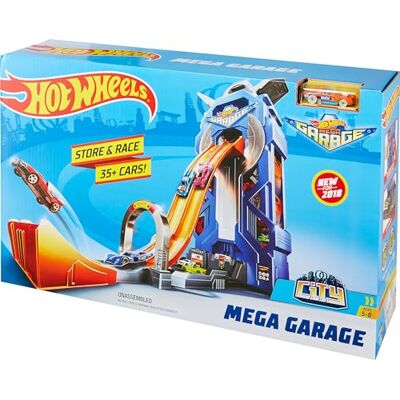Hot Wheels City koffer Mega Transporteur, FTB68 Hot Wheels City koffer Mega Transporteur, FTB68