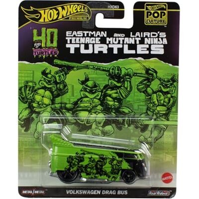 Hot Wheels Ninja Turtles TMNT Teenage Mutant Ninja Turtles modelbouw van VW DRAG BUS Die Cast schaal 1:64 lengte 8 cm HVJ46 Hot Wheels Ninja Turtles TMNT Teenage Mutant Ninja Turtles modelbouw van VW DRAG BUS Die Cast schaal 1:64 lengte 8 cm HVJ46