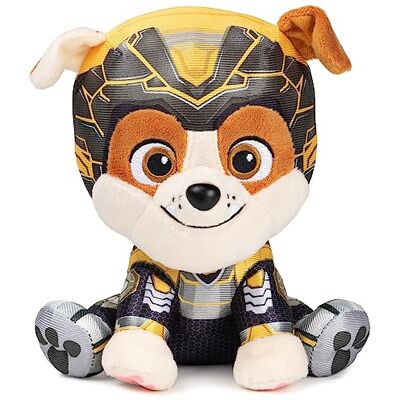 Paw Patrol GUND De Mighty Kinofilm Rubble, 15 cm origineel pluche speelgoed voor biofilm 2023, voor het naspelen van favoriete zens en treuer begeleider, speelgoed voor kinderen vanaf 1 jaar Paw Patrol GUND De Mighty Kinofilm Rubble, 15 cm origineel pluche speelgoed voor biofilm 2023, voor het naspelen van favoriete zens en treuer begeleider, speelgoed voor kinderen vanaf 1 jaar