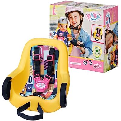 Zapf Creation Baby born Fietsstoeltje voor Poppen van 43cm Kan Aan Het Stuur Vastgemaakt Worden Ideaal voor Kinderhandjes, Bevordert Creativiteit, Empathie & Sociale Vaardigheden, Vanaf 3 Jaar Zapf Creation Baby born Fietsstoeltje voor Poppen van 43cm Kan Aan Het Stuur Vastgemaakt Worden Ideaal voor Kinderhandjes, Bevordert Creativiteit, Empathie & Sociale Vaardigheden, Vanaf 3 Jaar