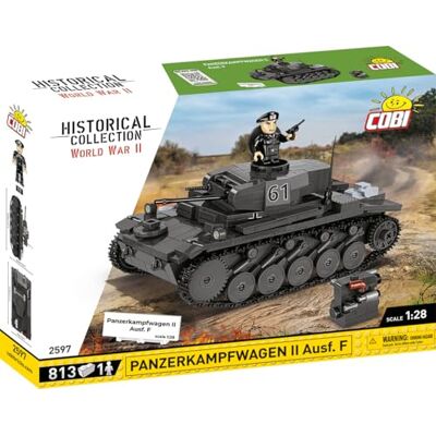 COBI AUSF gepantserde gevechtswagen II Thema bouwdoos 1:28#2597 COBI AUSF gepantserde gevechtswagen II Thema bouwdoos 1:28#2597