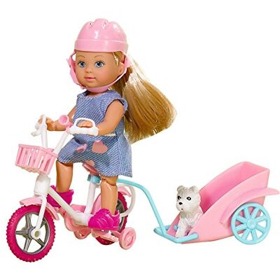 Smoby 105730783 Poupée Evi Love Tour de Vélo avec son Chien 2 Modèles Aléatoires Smoby 105730783 Poupée Evi Love Tour de Vélo avec son Chien 2 Modèles Aléatoires