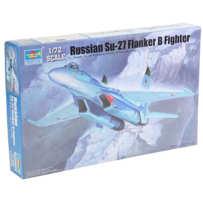 Trumpeter 01660 modelbouwset Russian Su-27 Flanker B Fighter Trumpeter 01660 modelbouwset Russian Su-27 Flanker B Fighter