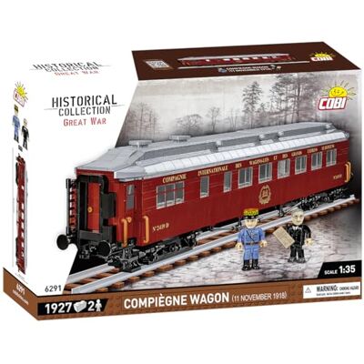 COBI Compiègne Wagon (wapenstilstand) 1918 COBI Compiègne Wagon (wapenstilstand) 1918