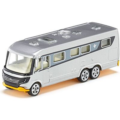 Siku 1671, Camping-Car Niesmann + Bischoff Arto, metaal/kunststof, zilver, zijdeur om te openen Siku 1671, Camping-Car Niesmann + Bischoff Arto, metaal/kunststof, zilver, zijdeur om te openen