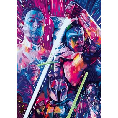 Ravensburger 500 stukjes Star Wars Ahsoka Ravensburger 500 stukjes Star Wars Ahsoka