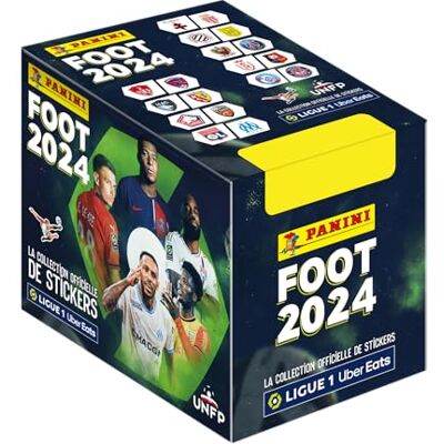 Panini Foot 2024 Ligue 1 Uber Eats doos met 50 vakken, 004623BOX50 Panini Foot 2024 Ligue 1 Uber Eats doos met 50 vakken, 004623BOX50