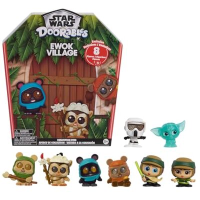 Just Play Star Wars Doorables Ewok Village Collectie Peek verzamelfiguren voor kinderen vanaf 5 jaar van 26.67 Just Play Star Wars Doorables Ewok Village Collectie Peek verzamelfiguren voor kinderen vanaf 5 jaar van 26.67
