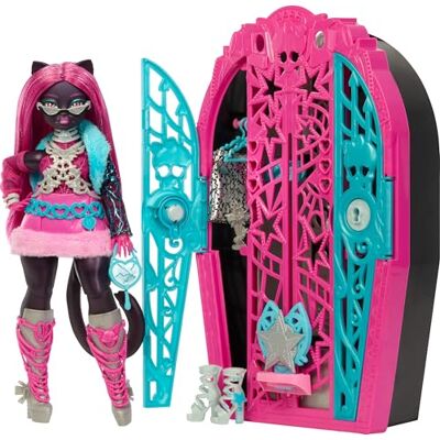 Monster Cable Mattel JBG82 Speelgoed Pop en accessoires, Hauntlywood Mysteries thema, geheime kast en meer dan 19 glamoureuze verrassingen als kleding, JBG82 Monster Cable Mattel JBG82 Speelgoed Pop en accessoires, Hauntlywood Mysteries thema, geheime kast en meer dan 19 glamoureuze verrassingen als kleding, JBG82
