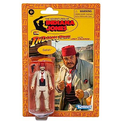 Hasbro Indiana Jones en de laatste kruistocht Sallah retro actiefiguur 9,5 cm Hasbro Indiana Jones en de laatste kruistocht Sallah retro actiefiguur 9,5 cm