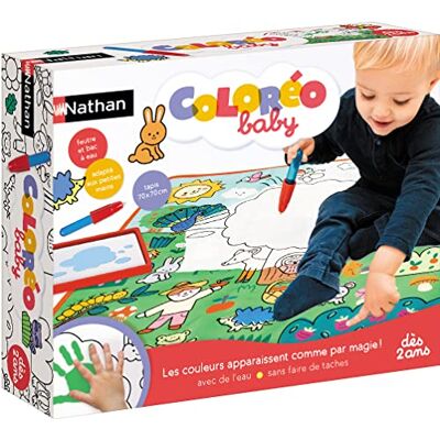 Nathan Coloréo Baby Waterkleurmat Tekenmat Vlekvrij Voor kinderen vanaf 2 jaar Nathan Coloréo Baby Waterkleurmat Tekenmat Vlekvrij Voor kinderen vanaf 2 jaar