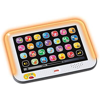 Fisher-Price Mijn Puppy-Tablet speelgoed voor baby's, voor het leren van letters, woorden en dieren, 12 maanden en meer, CDG56 Fisher-Price Mijn Puppy-Tablet speelgoed voor baby's, voor het leren van letters, woorden en dieren, 12 maanden en meer, CDG56
