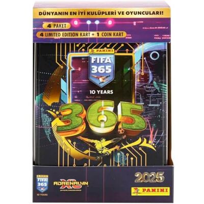 Panini Adrenalyn FIFA 365 2024-2025 Tin Box TC Adrenalyn Fifa 365 2024-2025, kleur goud, meerdere ( 004911tine) Panini Adrenalyn FIFA 365 2024-2025 Tin Box TC Adrenalyn Fifa 365 2024-2025, kleur goud, meerdere ( 004911tine)