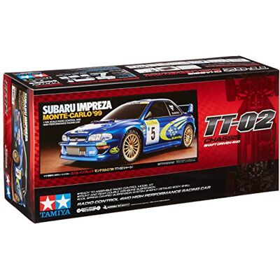 Tamiya 58632-1: 10 RC Subaru Impreza MC 99 TT/02, voertuig Tamiya 58632-1: 10 RC Subaru Impreza MC 99 TT/02, voertuig
