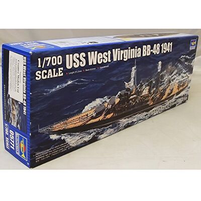 Trumpeter 05771 modelbouwset USS West Virginia BB-48 1941 Trumpeter 05771 modelbouwset USS West Virginia BB-48 1941