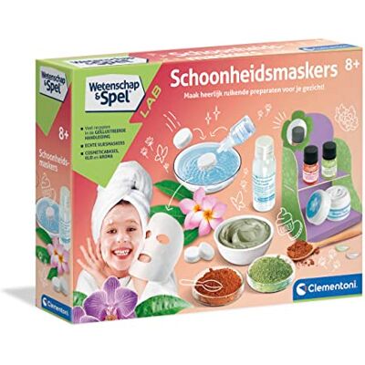 Clementoni Wetenschap en spel, Schoonheidsmaskers, 8+ jaar 66951 Clementoni Wetenschap en spel, Schoonheidsmaskers, 8+ jaar 66951