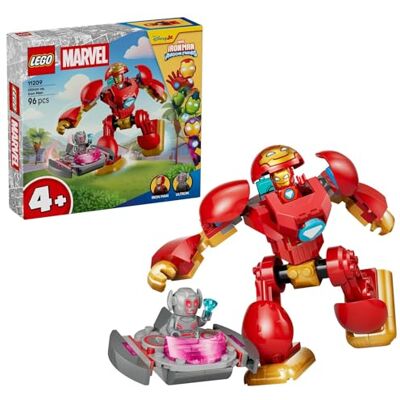 Lego Marvel Iron Man en zijn ongelooflijke vrienden Ultron tegen Iron Man Superheldenspeelgoed met robotfiguur en 2 minifiguren Cadeau vanaf 4 jaar voor jongens of fan van de tv-serie 11209 Lego Marvel Iron Man en zijn ongelooflijke vrienden Ultron tegen Iron Man Superheldenspeelgoed met robotfiguur en 2 minifiguren Cadeau vanaf 4 jaar voor jongens of fan van de tv-serie 11209