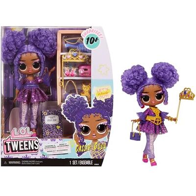 L.O.L. Surprise! L.O.L. Surprise Tweens, Cassie Cool-modepop, met meer dan 10 verrassingen en fantastische accessoires, ideaal voor kinderen vanaf 4 jaar L.O.L. Surprise! L.O.L. Surprise Tweens, Cassie Cool-modepop, met meer dan 10 verrassingen en fantastische accessoires, ideaal voor kinderen vanaf 4 jaar