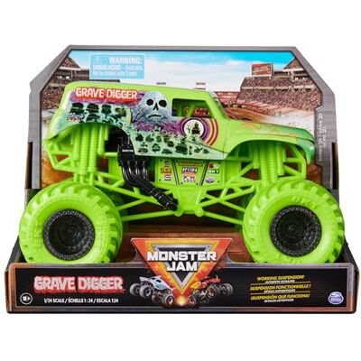 Monster Cable MNJ Die Cast 1:24 Grave Digg Monster Cable MNJ Die Cast 1:24 Grave Digg
